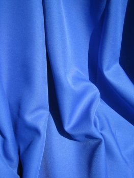 297 Wollgabardine Rest blau